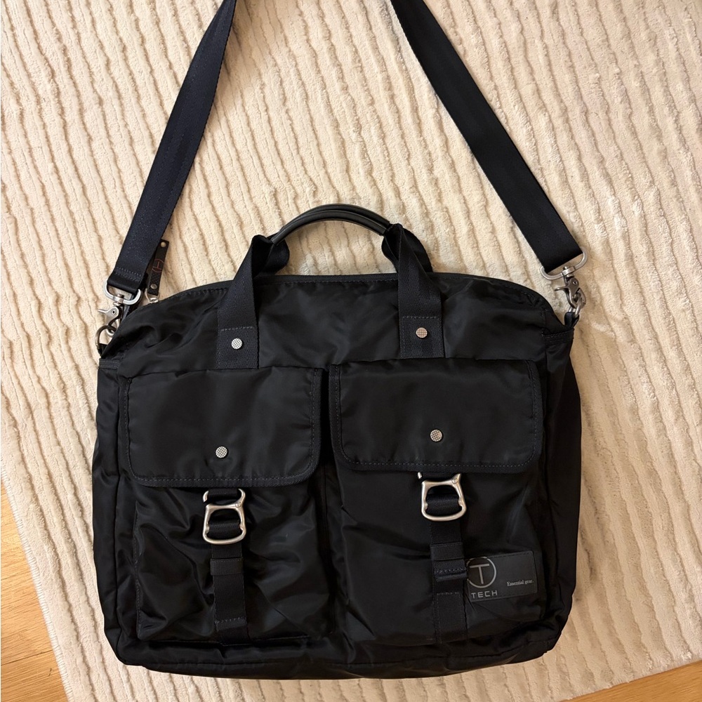 Tumi Tech Essentials Black Men's Briefcase Laptop… - image 1